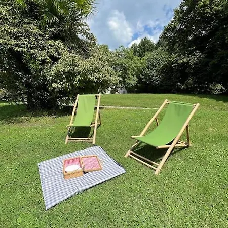 Charming In Private Park Near Crystal-clear Monate Apartamento *